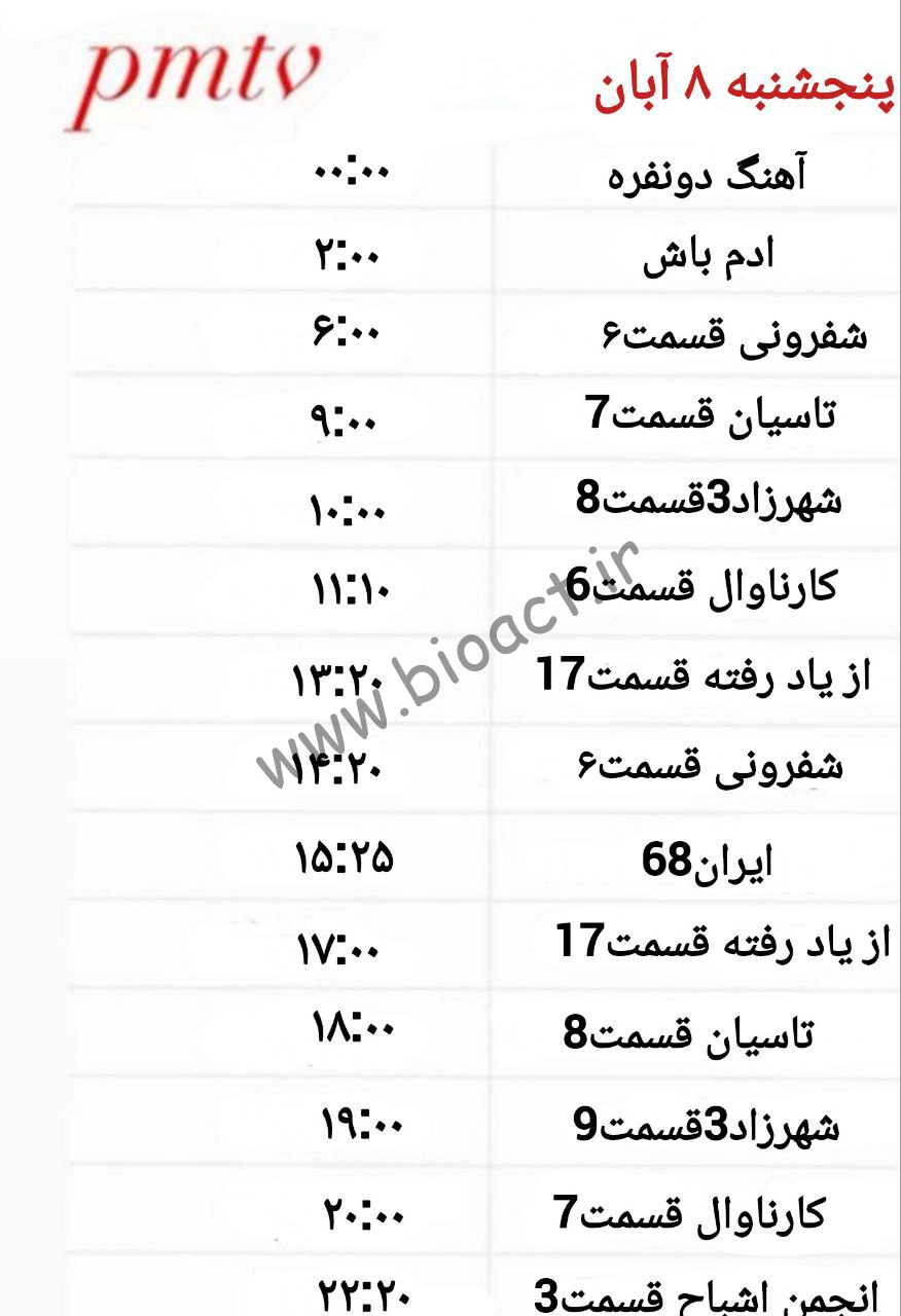 شبکه Pmtv – پرشین موزیک【کلاهبرداری در تبلیغات】